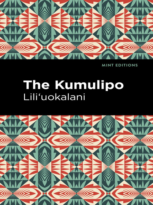 Title details for The Kumulipo by Lili'uokalani - Available